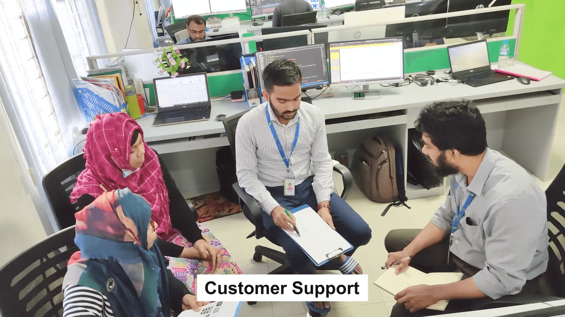 Customer support