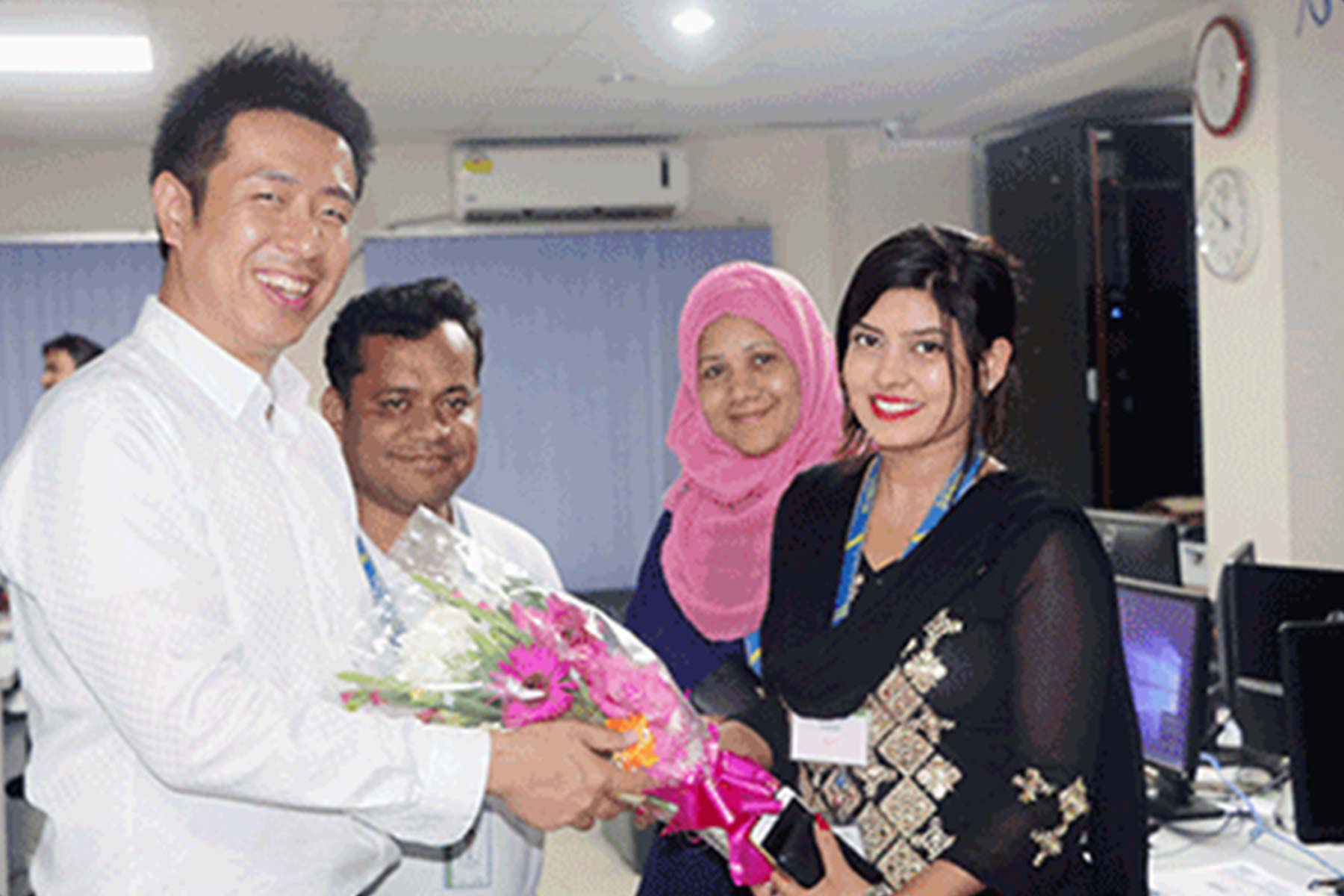 Japanese Team Visit SIMEC SYSTEM LTD.