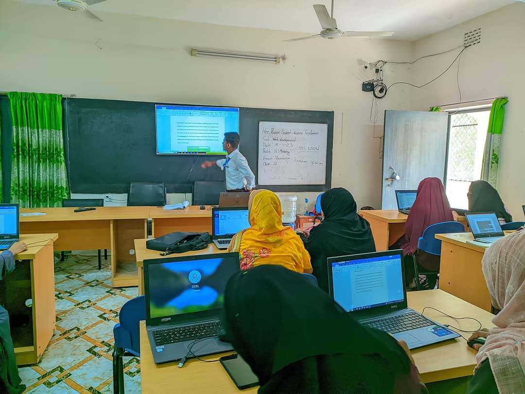 Alomdanga Upozila-Her Power Project-“Woman Freelancer” ICT Division.