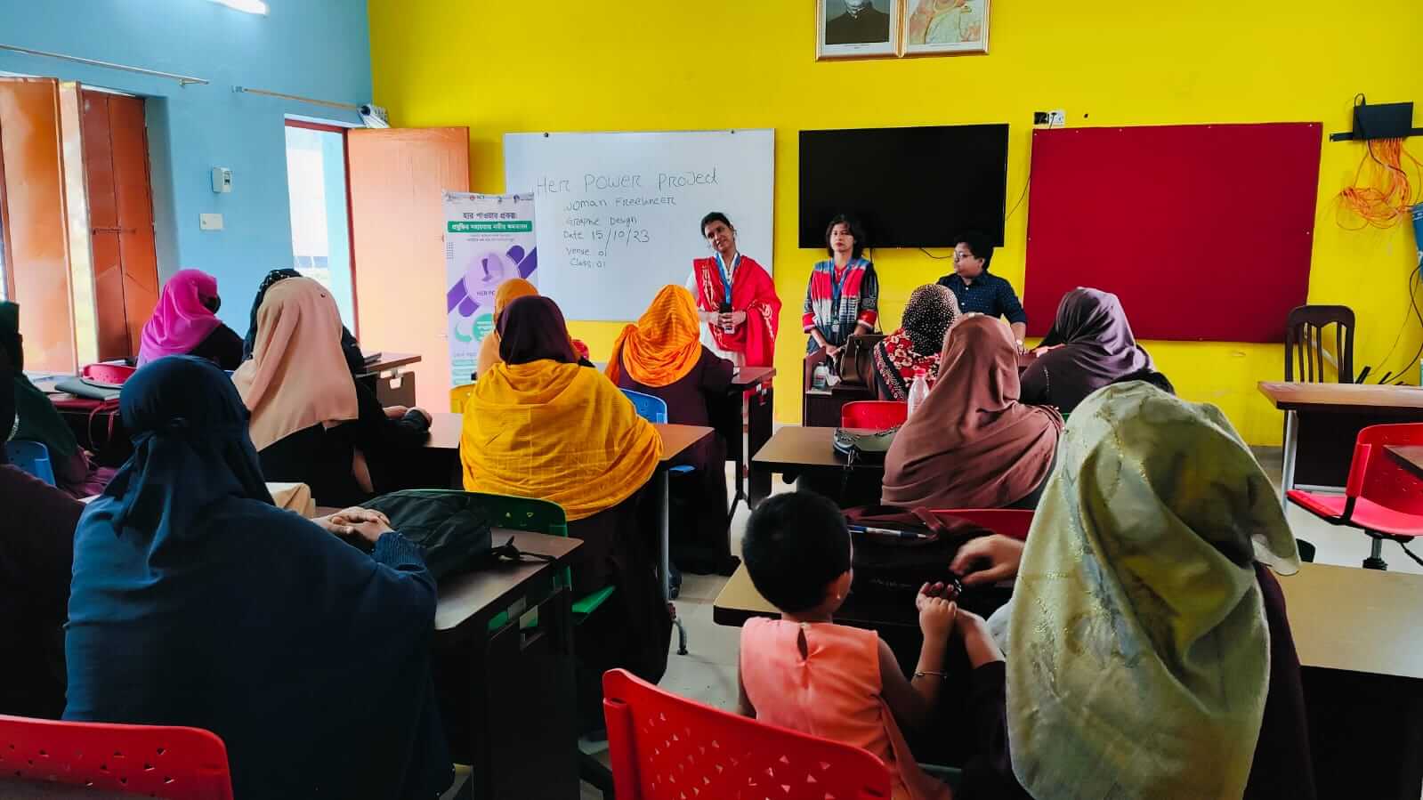 Alomdanga Upozila-Her Power Project-“Woman Freelancer” ICT Division.