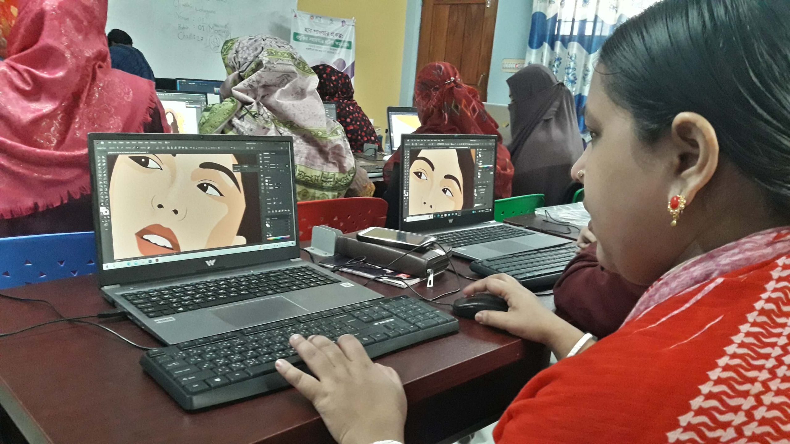 Lohagar Upozila-Her Power Project-“Woman Freelancer” ICT Division.