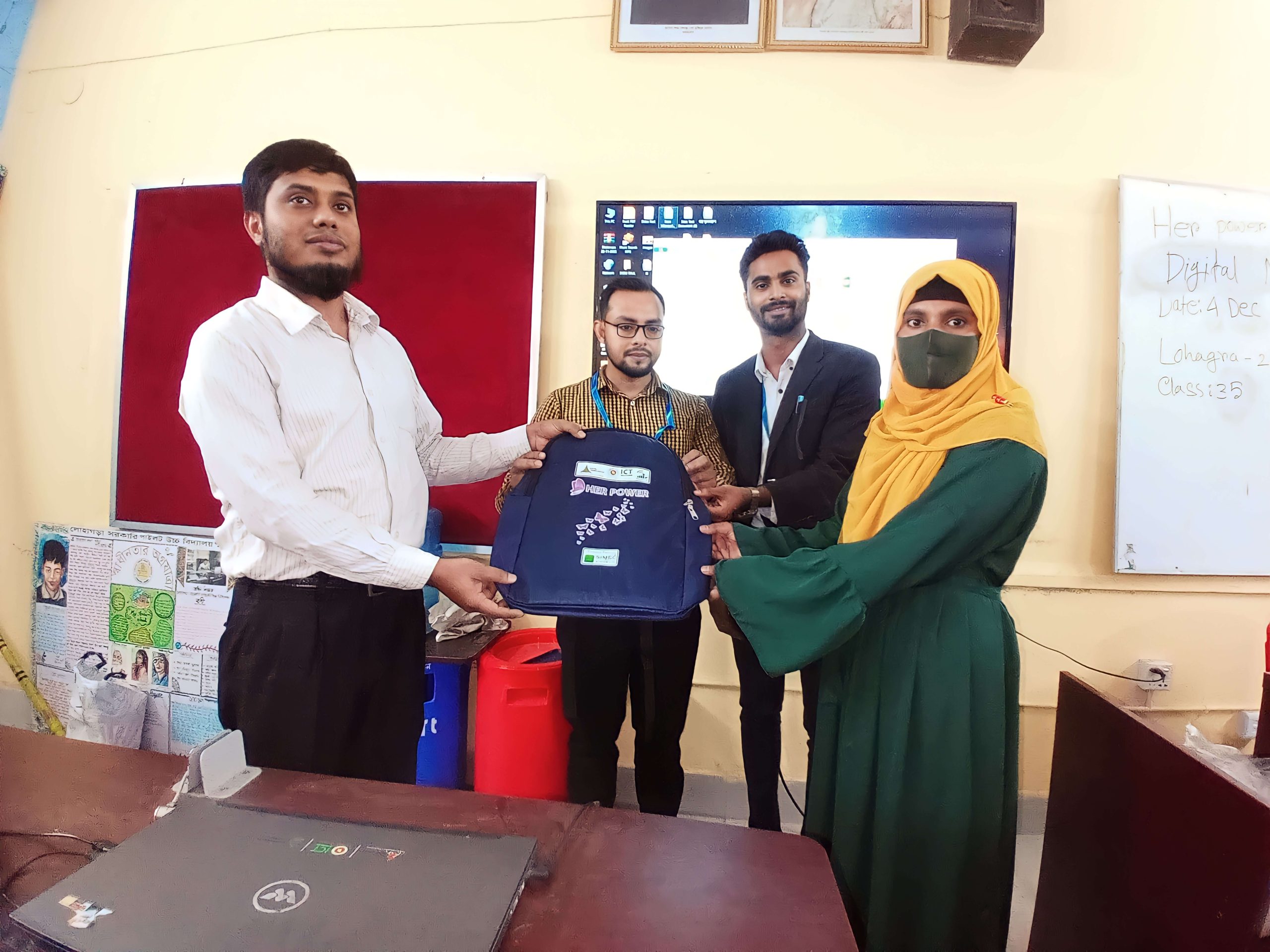Lohagar Upozila-Her Power Project-“Woman Freelancer” ICT Division.